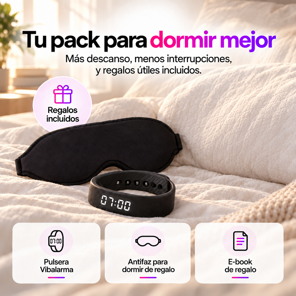 Vibalarma™ – Pulsera Despertador con Vibración Silenciosa