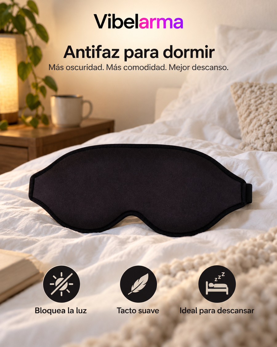 Vibalarma™ Antifaz de Sueño