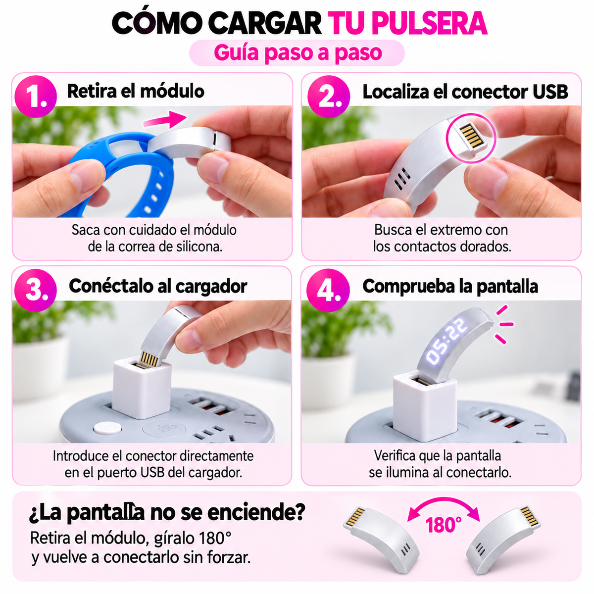 Vibalarma™ – Pulsera Despertador con Vibración Silenciosa